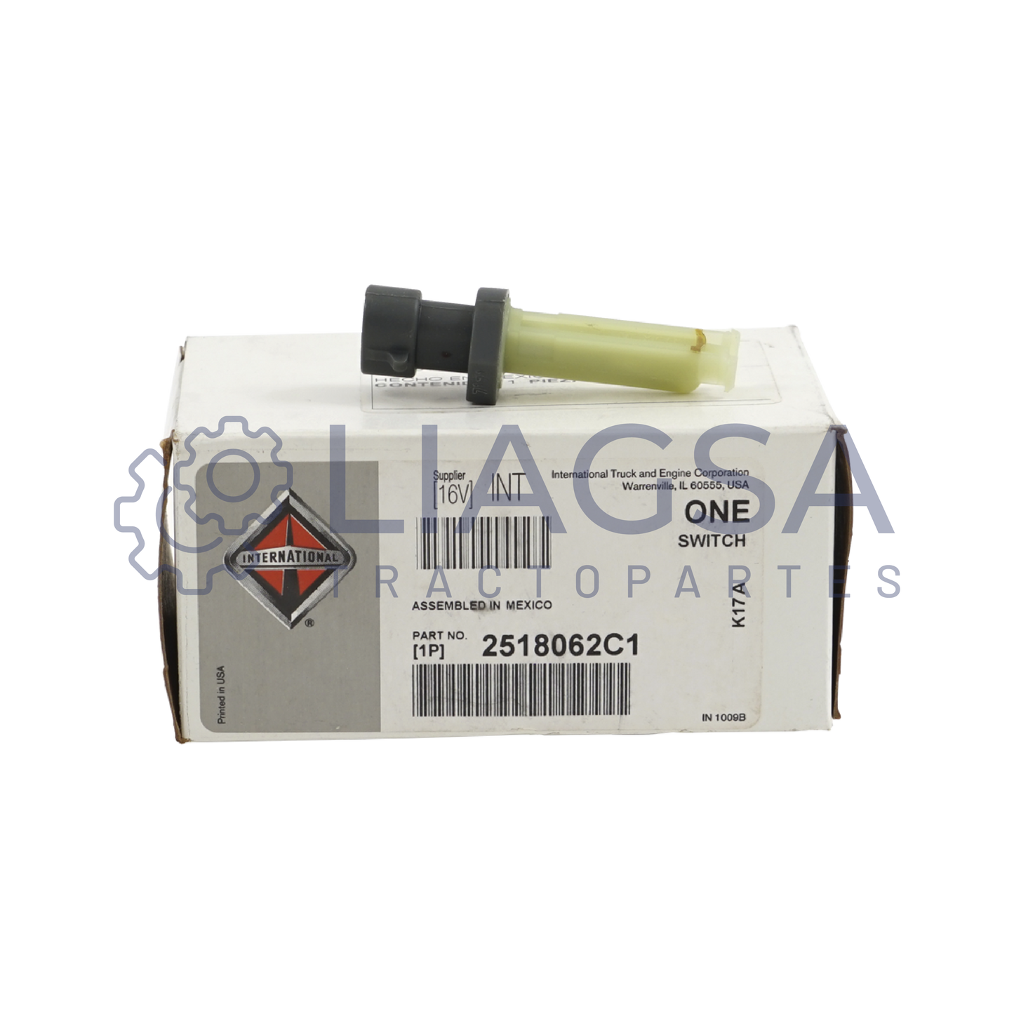 SENSOR COOLANT LEVEL RECUPERADOR DE AGUA INTERNATIONAL DT466-DT530 2518062C1